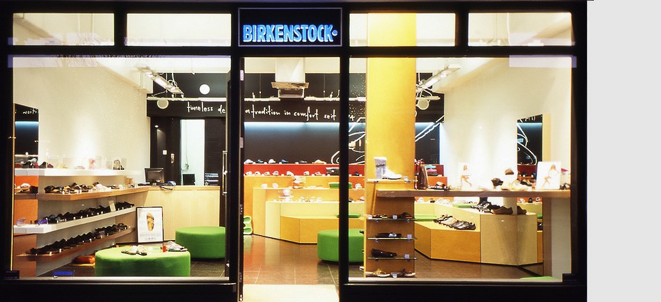 Birkenstock Retail Store Signs